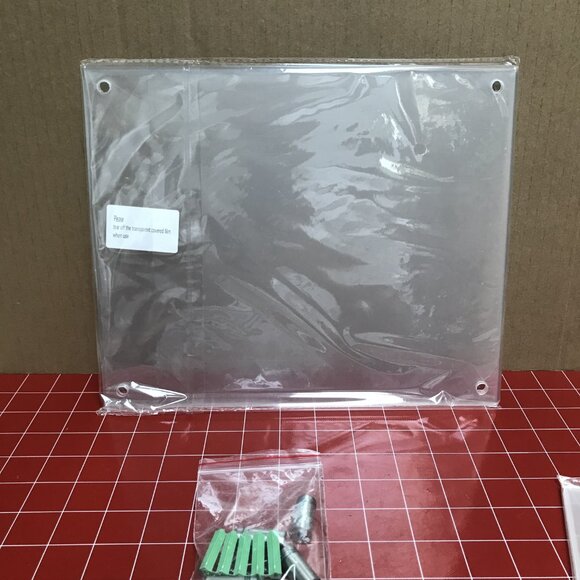 8x10 Wall Mount Acrylic Picture Frame Double Panel Floating Frameless NEW B - Picture 5 of 9